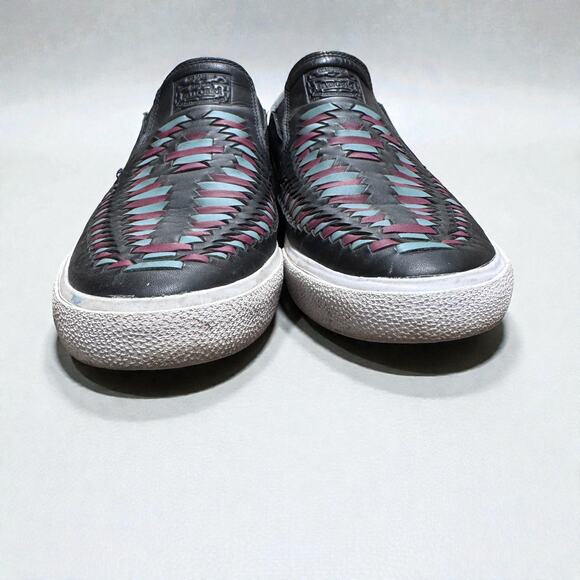 Nike x Stefan Janoski Slip RM Crafted Shoes Color SB Zoom Black Turquoise Plum 9 - Picture 2 of 5